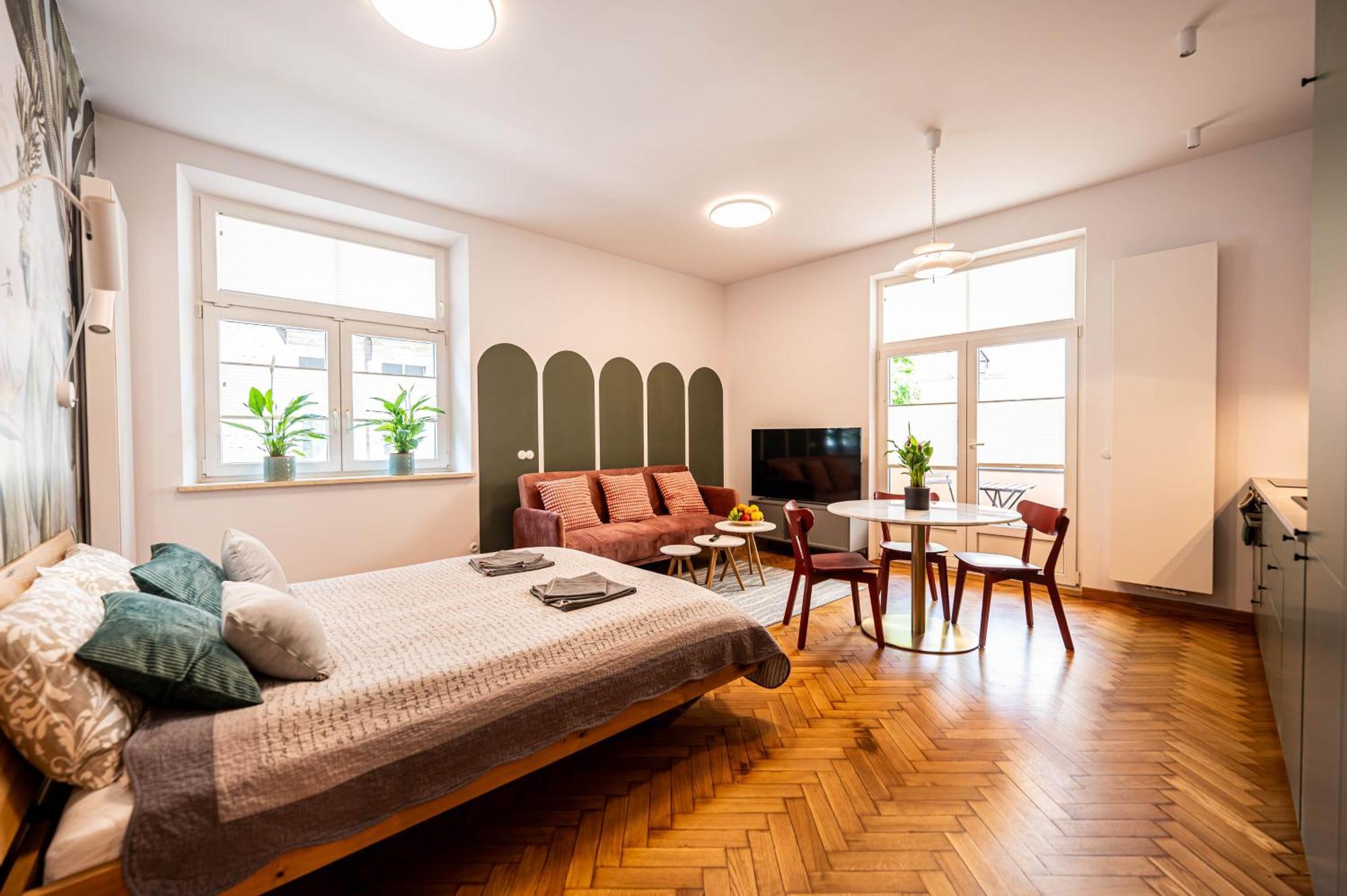 Trip Apartments Krasków Eksteriør bilde