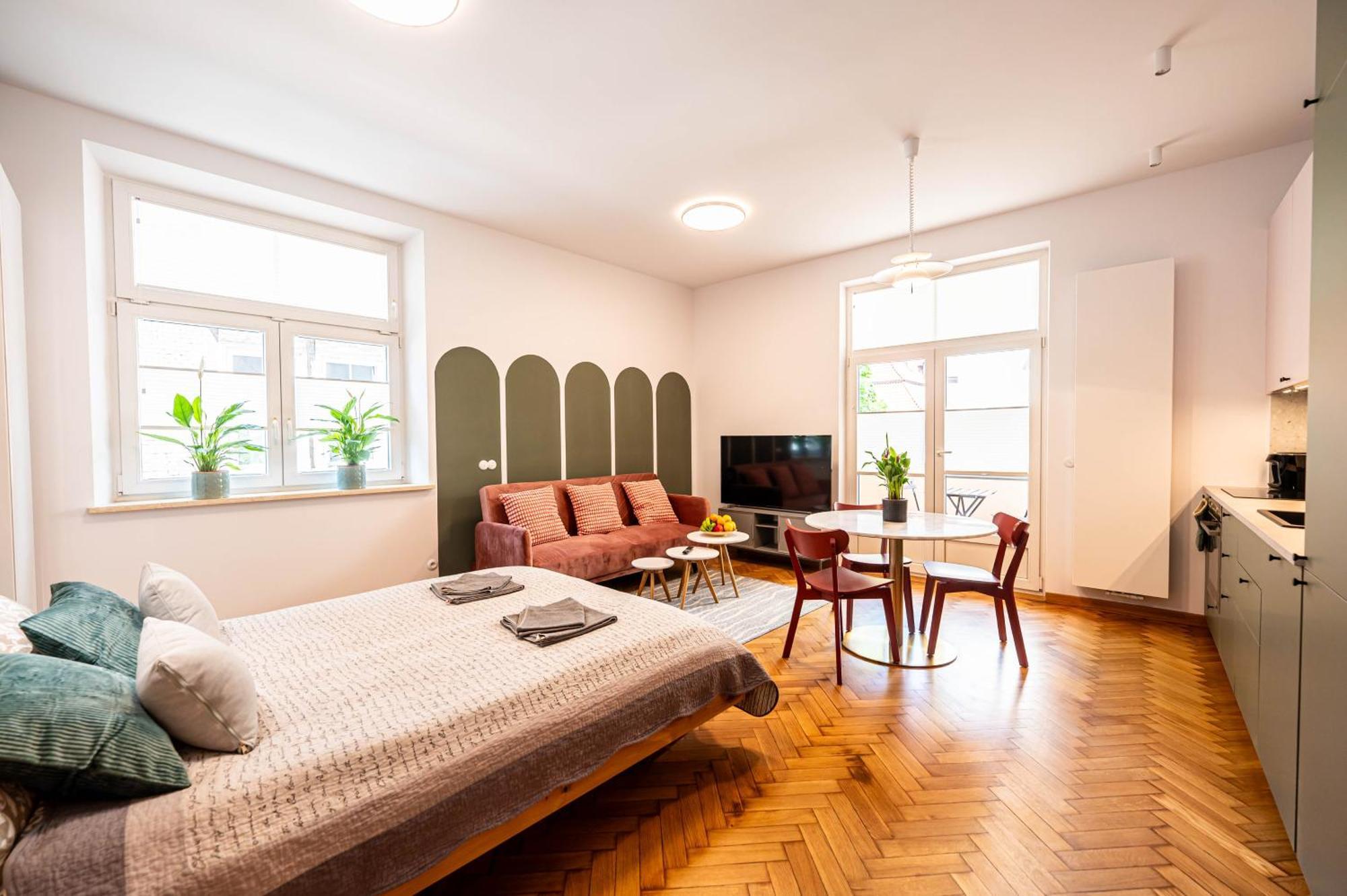 Trip Apartments Krasków Eksteriør bilde